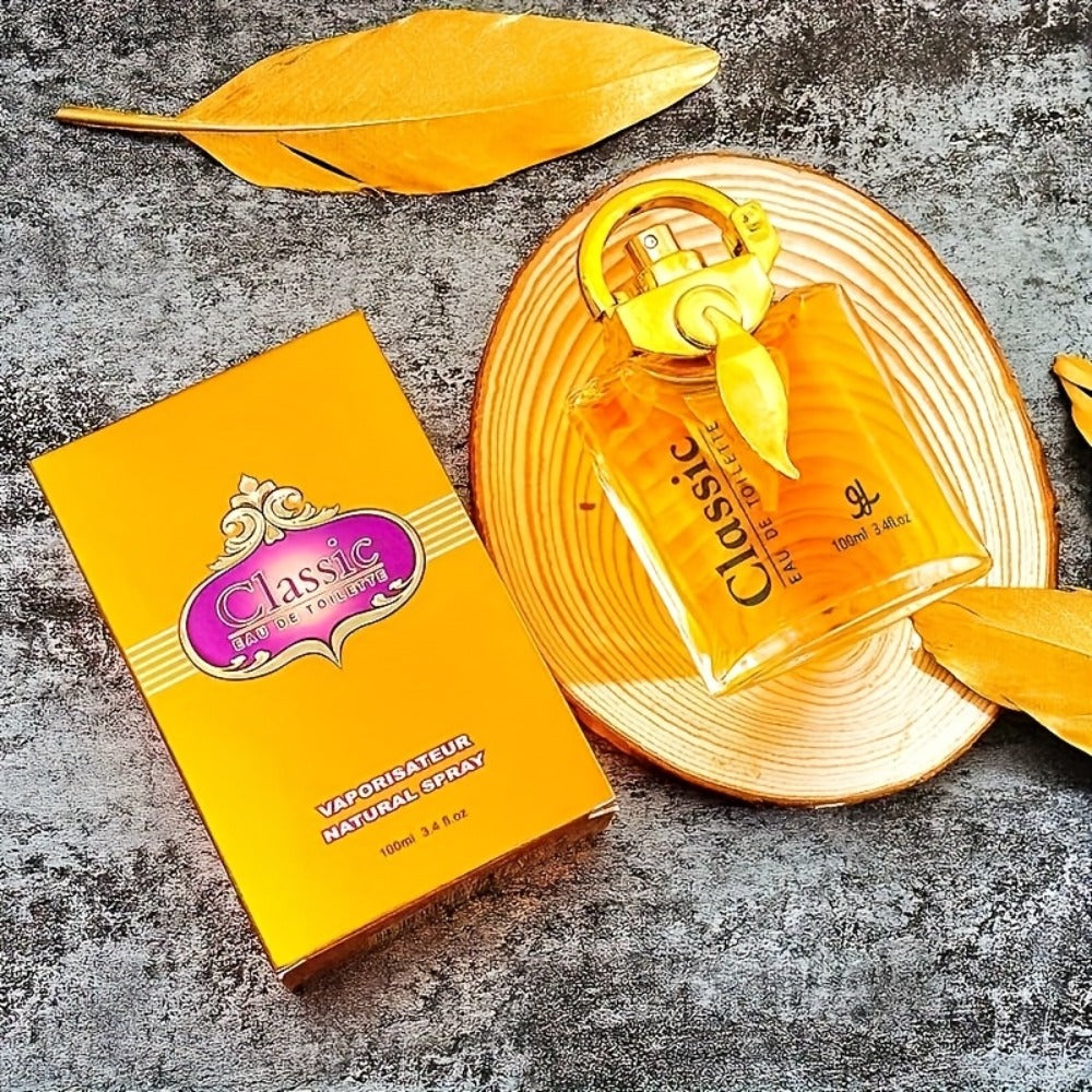Arabian Perfume for Women - Sultan Amber Dubai Fragrance Spray EDT 100ml 3.4 oz, Intense Floral Amber Scent with Golden Oud O