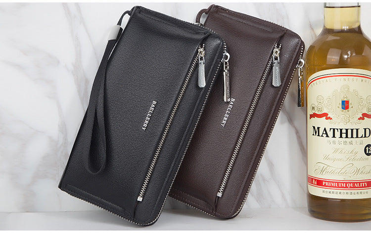 Large-capacity Zippered Clutch For Men