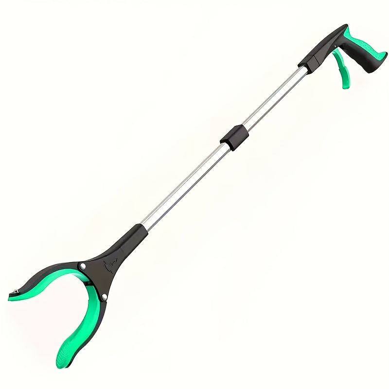 Grabber Tool Reacher 32-Inch Foldable Telescopic – 360° Rotating Jaws & Magnetic Tip Litter Picker, Lightweight Easy-Grip Rea