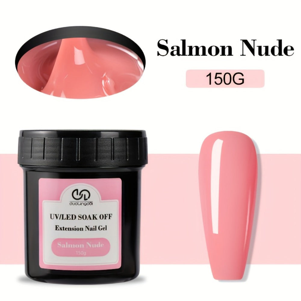 Builder Gel for Nail Extensions 150g Apex Strengthening Kit 13 Shades Clear White Pink Nude Milky Jelly Salmon UV LED Cure Pr