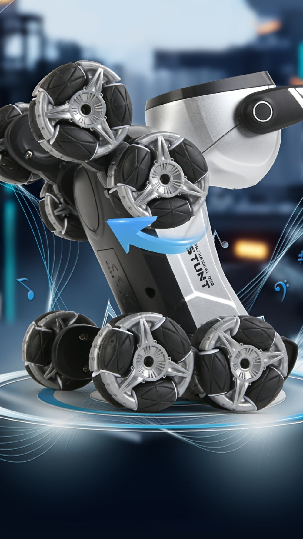 Robot Dog Toy for Kids, RC Smart Interactive Electronic Pet with Remote Control, Music & Action Show — image 14