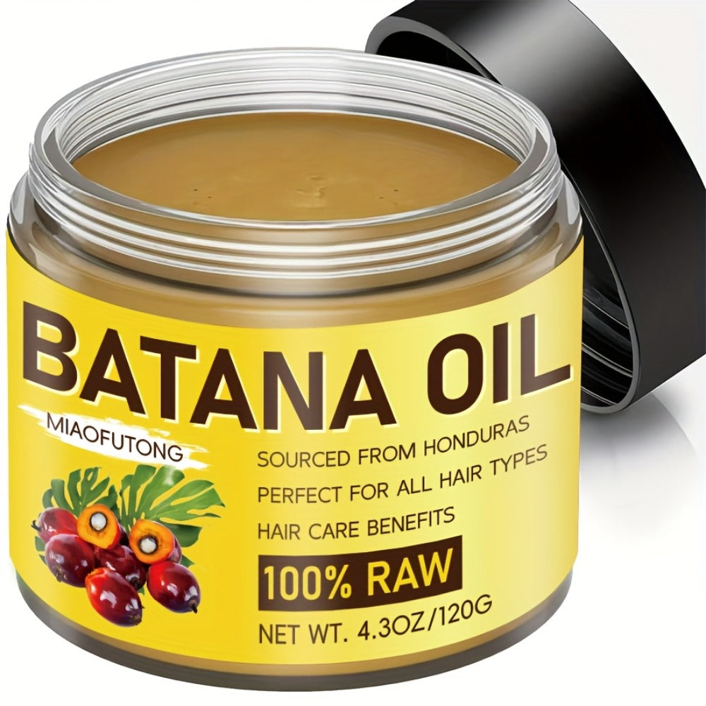Banana Hair Oil Treatment 100% Raw Honduran Deeply Frizz Control Scalp Nourishment Dry Damaged Hair All Hair Types Women 4.3o