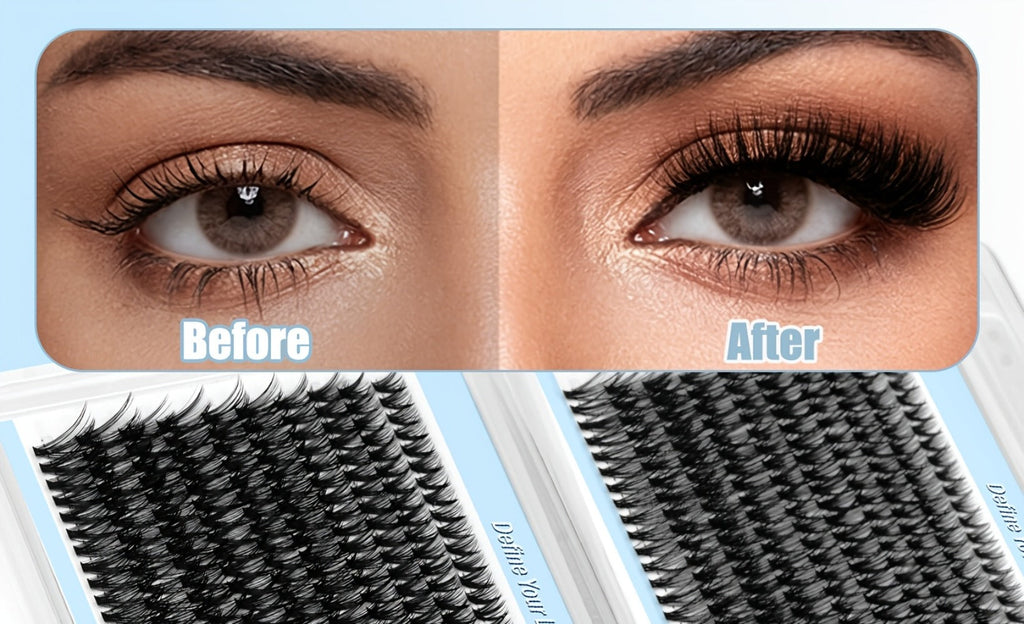 800-Piece 30D and 40D Lash Cluster Kit with Mixed 8–16mm Lengths, Bond-Seal Tube and Tweezers — image 13
