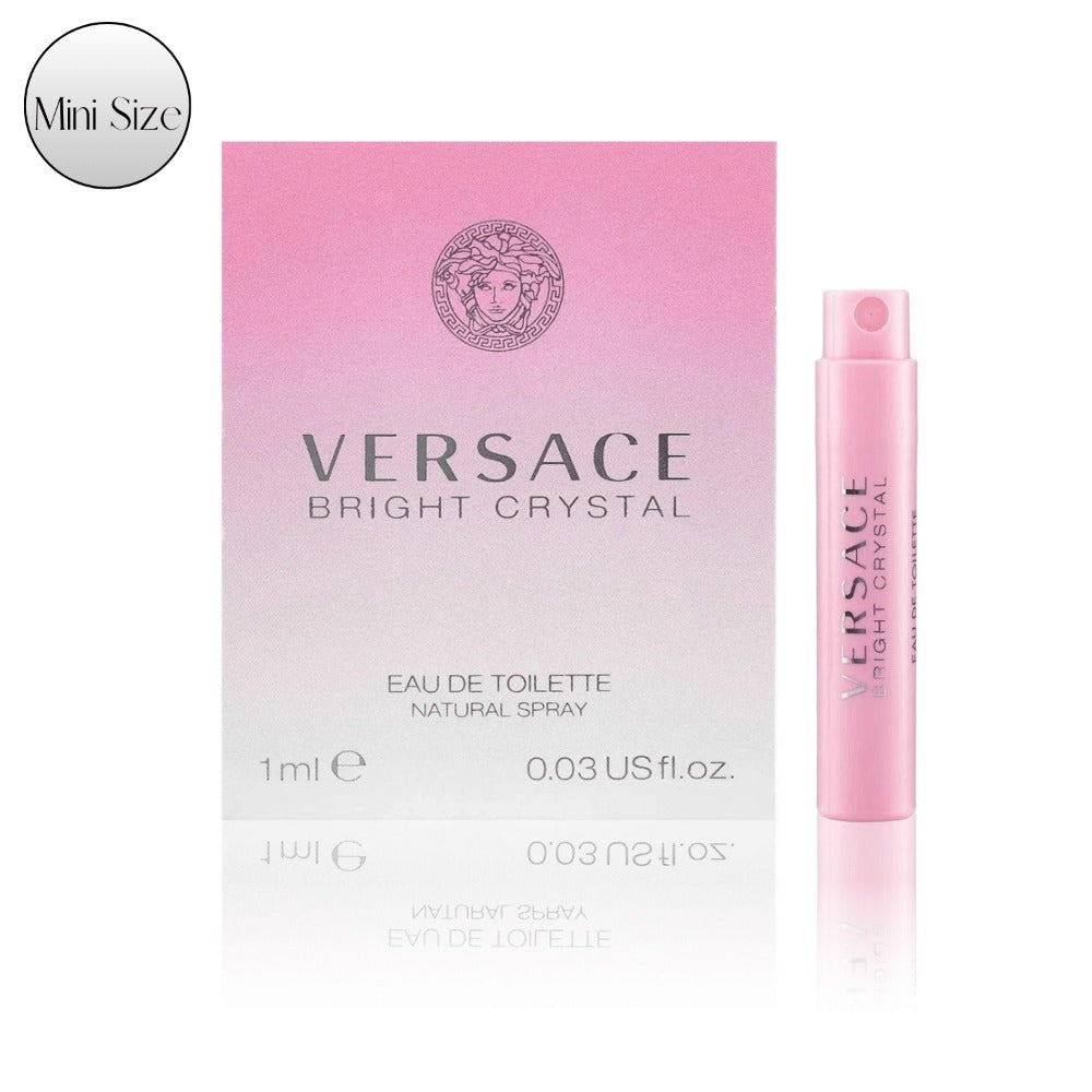 Perfume Sampler Set for Women Versace Collection 12 x 1ml Fragrance Discovery Kit Try Before for Bath Time, Home Spa and Pers