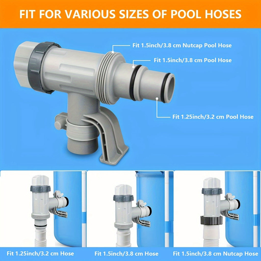Pool Plunger Valve with Holder for Garden, Patio and Yard Use, with the Listed Configuration — image 5