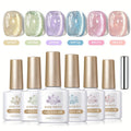 Gel Nail Polish BORN PRETTY 6-Piece Flowing Cat-Eye Set with Six 10ml Magnetic Bottles for Nail Art — image 11