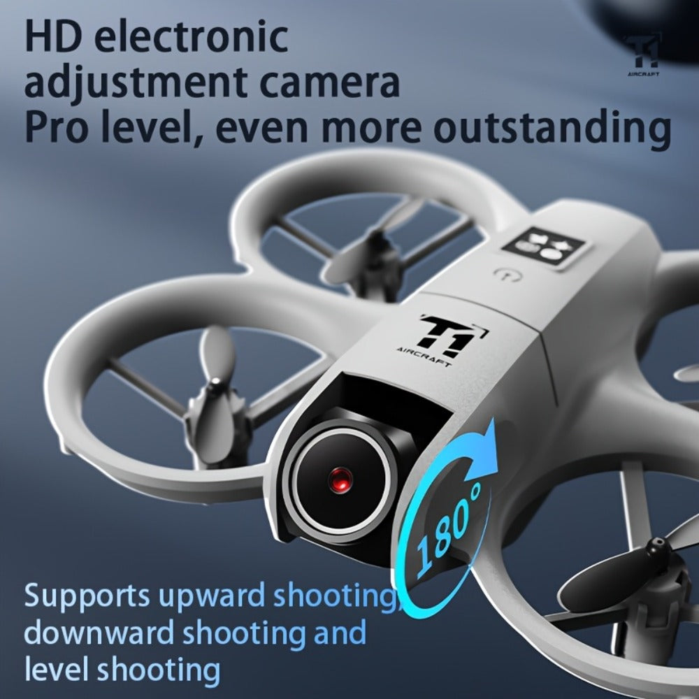 Mini 4K FPV Drone 180° Rotating Dual Camera Optical Flow Positioning Dual Batteries 360° Flip One-Key Takeoff Anti-Shake — im