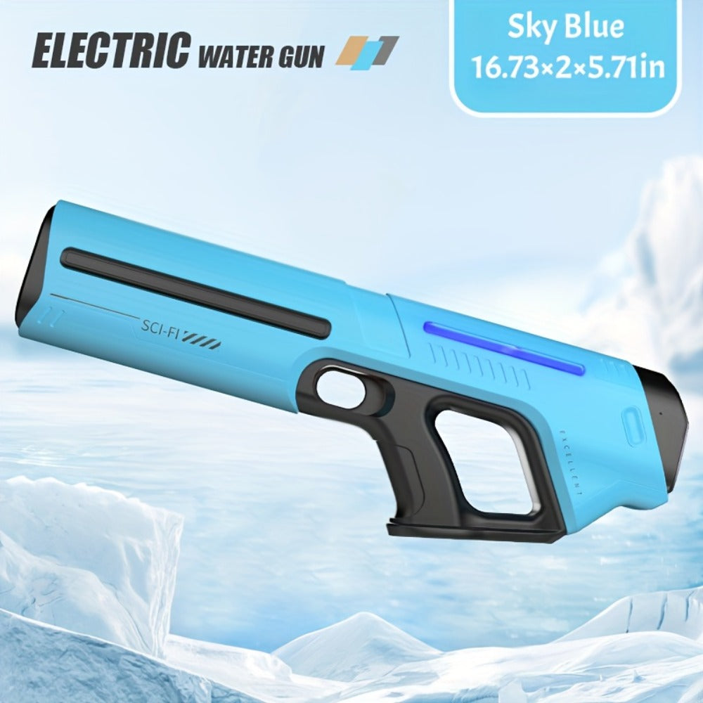 Electric Pulse-Light Water Blaster with Auto-Suction Refill, 16.54-Inch Body and Three Color Options — image 4