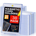 Magnetic Card Holders 35pt One-Touch Hard Case for Trading Cards – Sports Baseball Pokemon TCG Card Protector Sleeves Bulk Pa