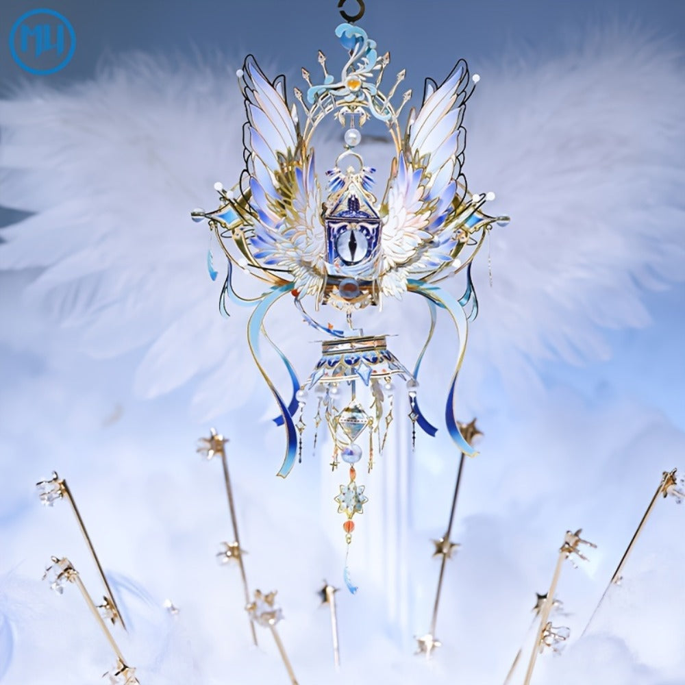 3D Metal Puzzle Model Kit, God's Eye & Angel's Eye MU Assembly, Laser-Cut DIY Craft, Artistic Home & Office Decor — image 3