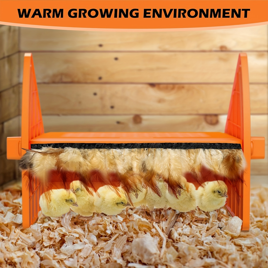 Chick Brooder Plate with Adjustable Height for Up to 10 Chicks, Poultry Warmer for Ducklings, Turkeys — image 10