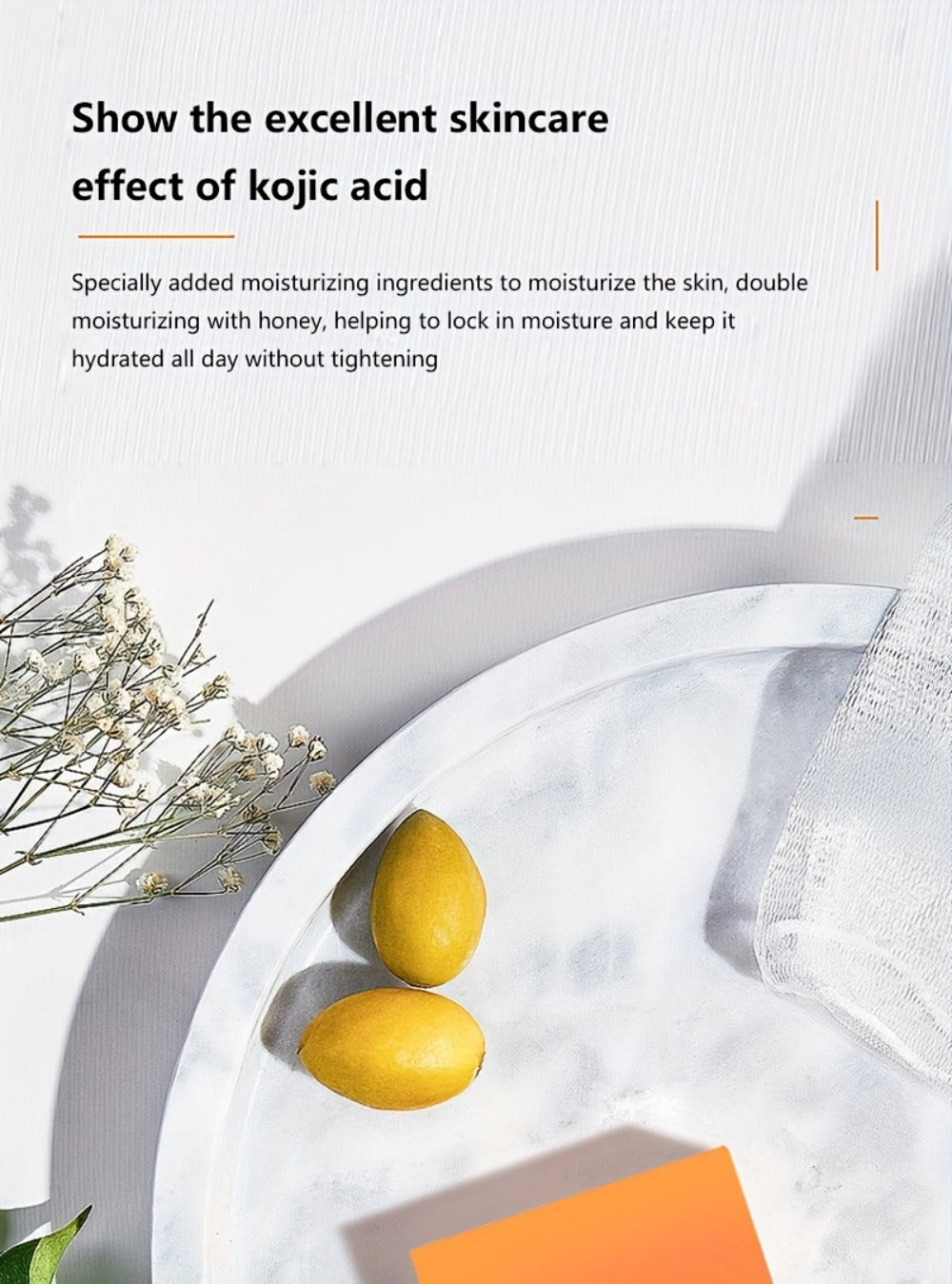 Kojic Acid Brightening Bar Soap 6-Pack – Rose Extract & Glycerin Formula for Dark Spots, Oil Control & Even Skin Tone | Moist