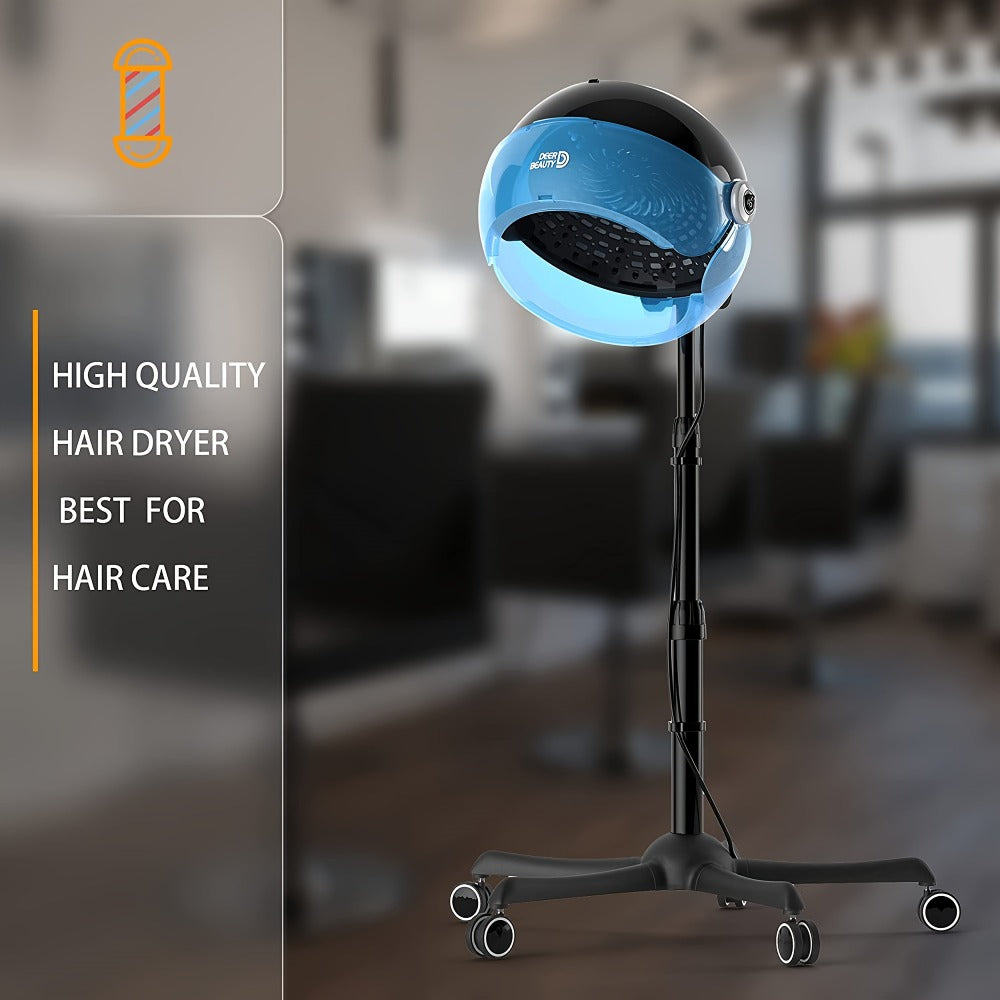 Ionic Floor-Standing Hooded Hair Dryer 1875W, Adjustable Height Professional Salon Hood Dryer for Deep — image 18