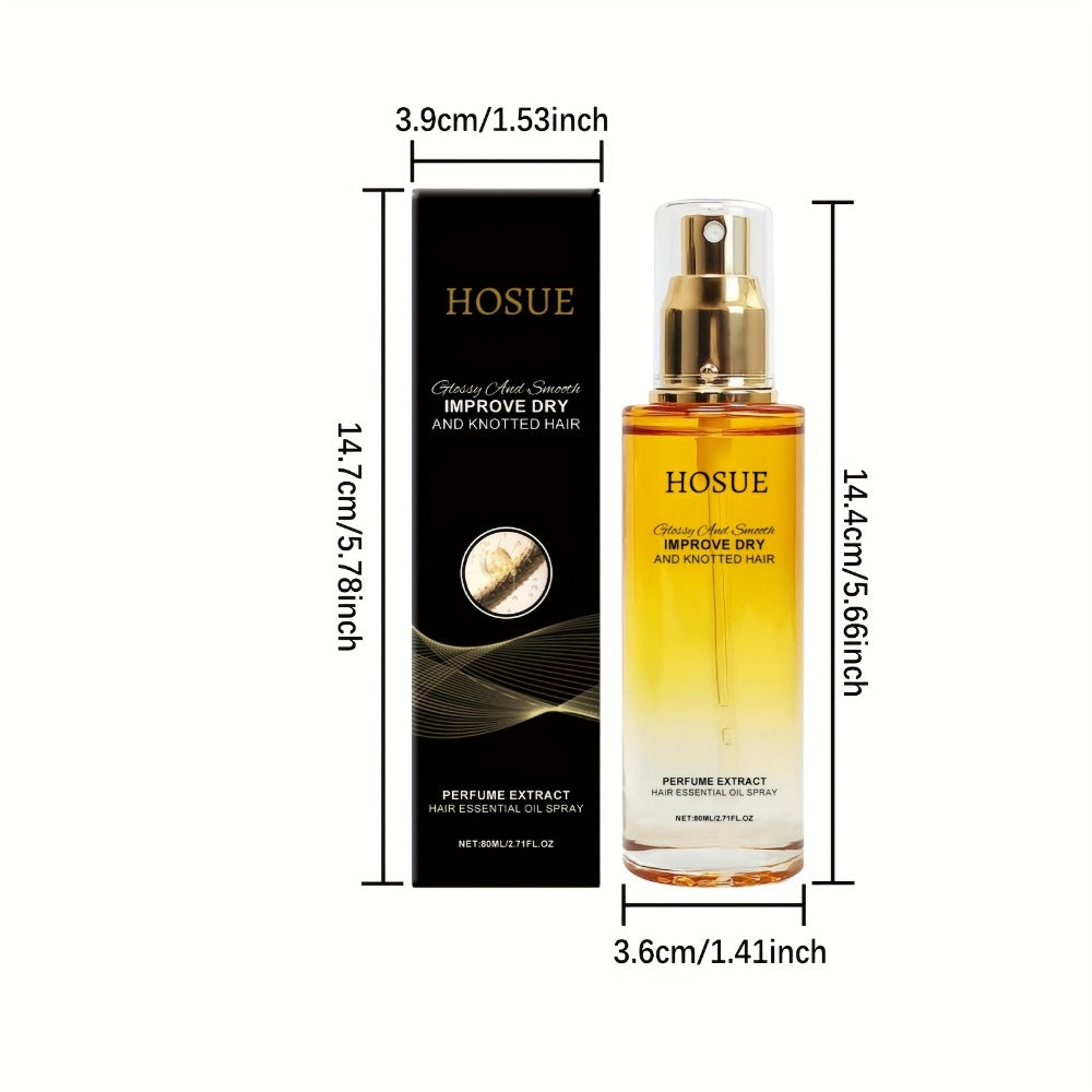 Anti-Frizz Hair Essential Oil Spray Smoothing & Conditioning Treatment for Dry, Damaged & Frizzy Hair — image 11