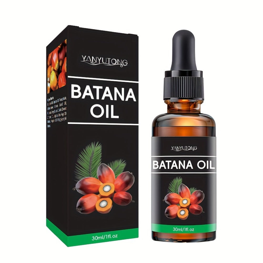 Batana Oil Hair Treatment Leave-In Essence 30ml – Plant Extract Deep Moisturizing Scalp Care, Lasting Fragrance, Frizz Contro