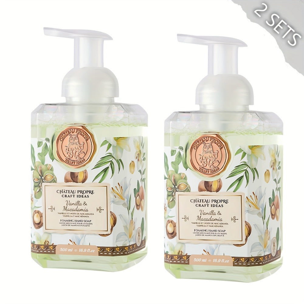 Foaming Hand Soap with Coconut Oil 500ml Ethically Made – Moisturizing Foam Hand Wash 7 Fresh Scents for Bathroom Kitchen All
