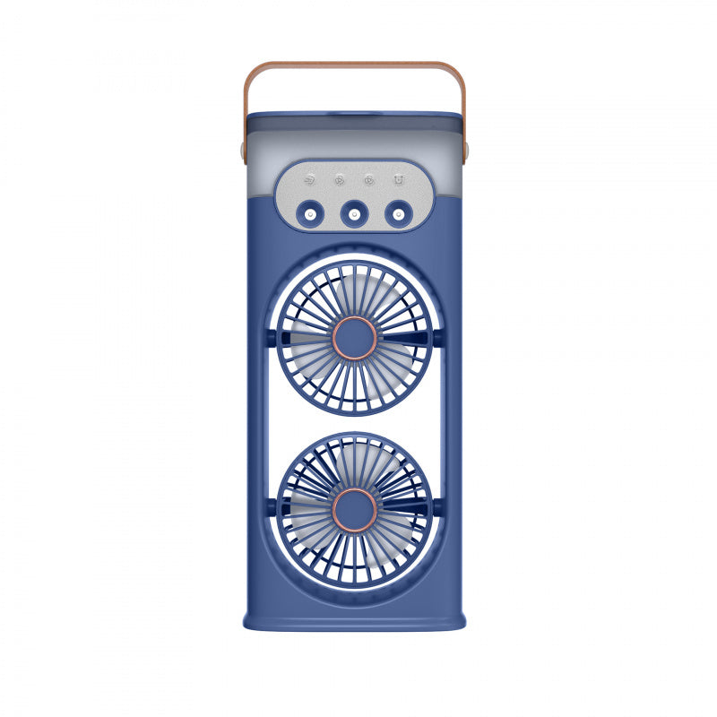 Portable Neck Fan, Bladeless Wearable Personal Fan USB Rechargeable Hands-Free Cooling Air Conditioner — image 1