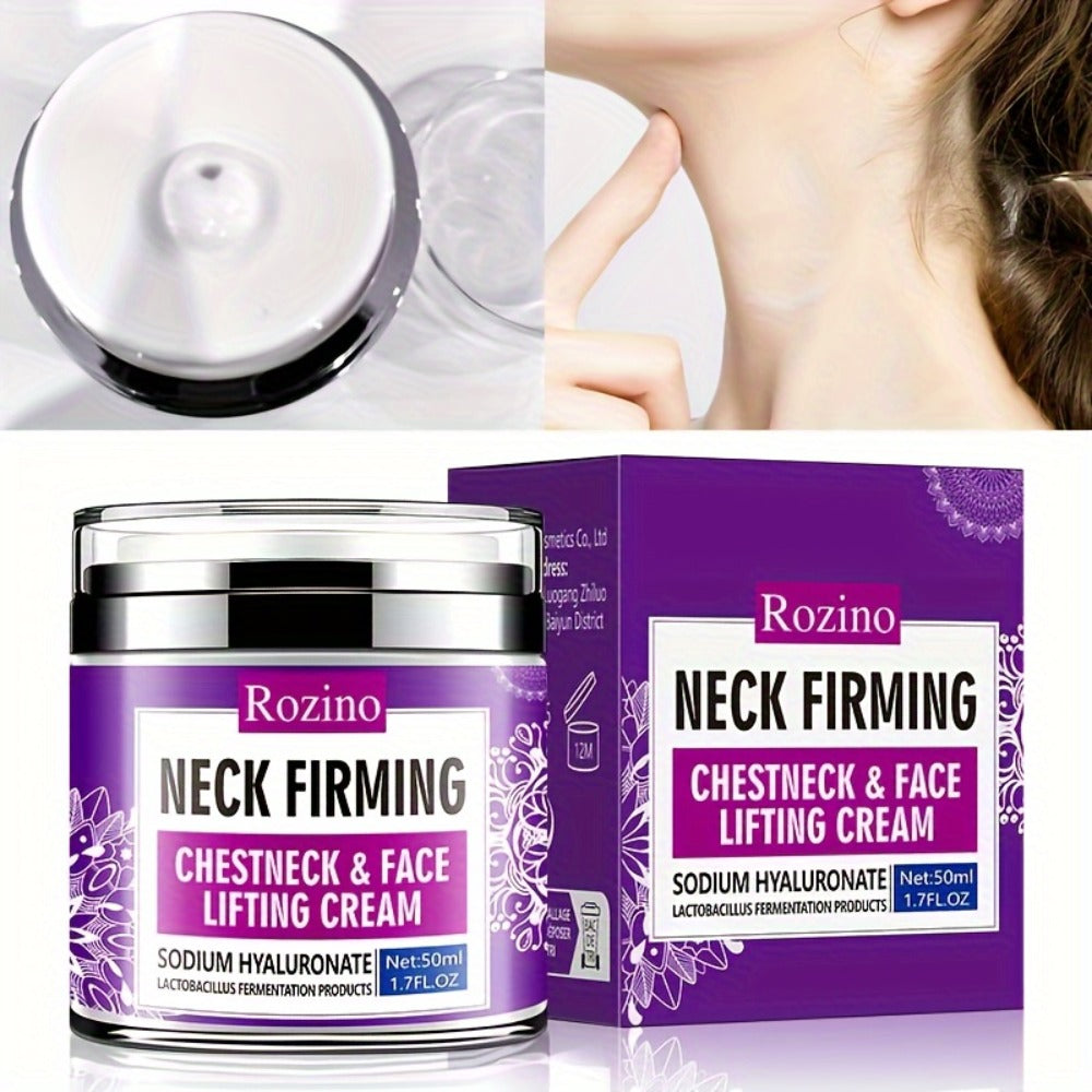 Face & Neck Lifting Cream 50ml Instant Tightening & Firming – Anti-Aging Wrinkle Cream for Sagging Skin, Jawline Contouring &