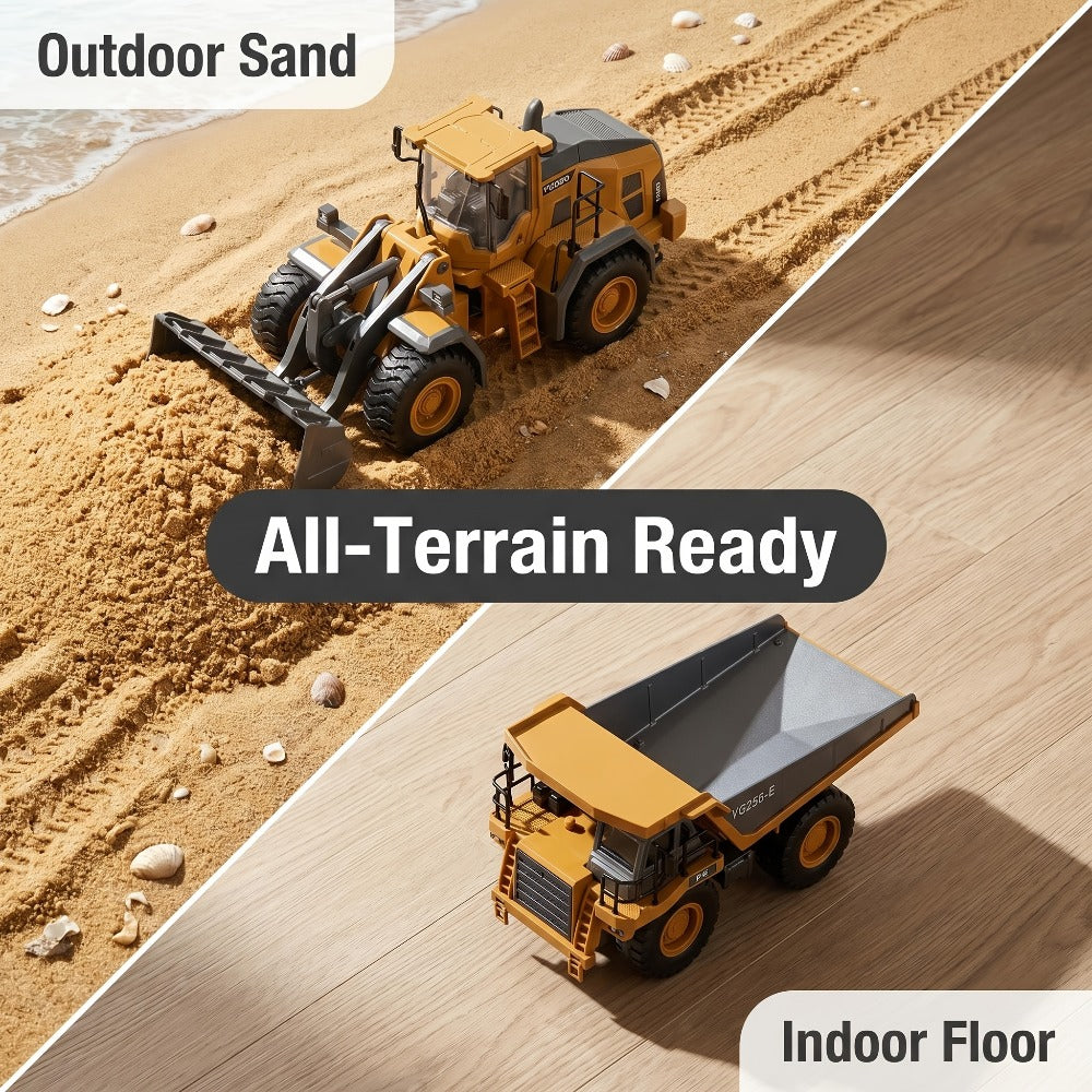 RC Construction Vehicle Set 2/3/4pcs with the Listed Color, Size or Set Options for Everyday Use — image 10