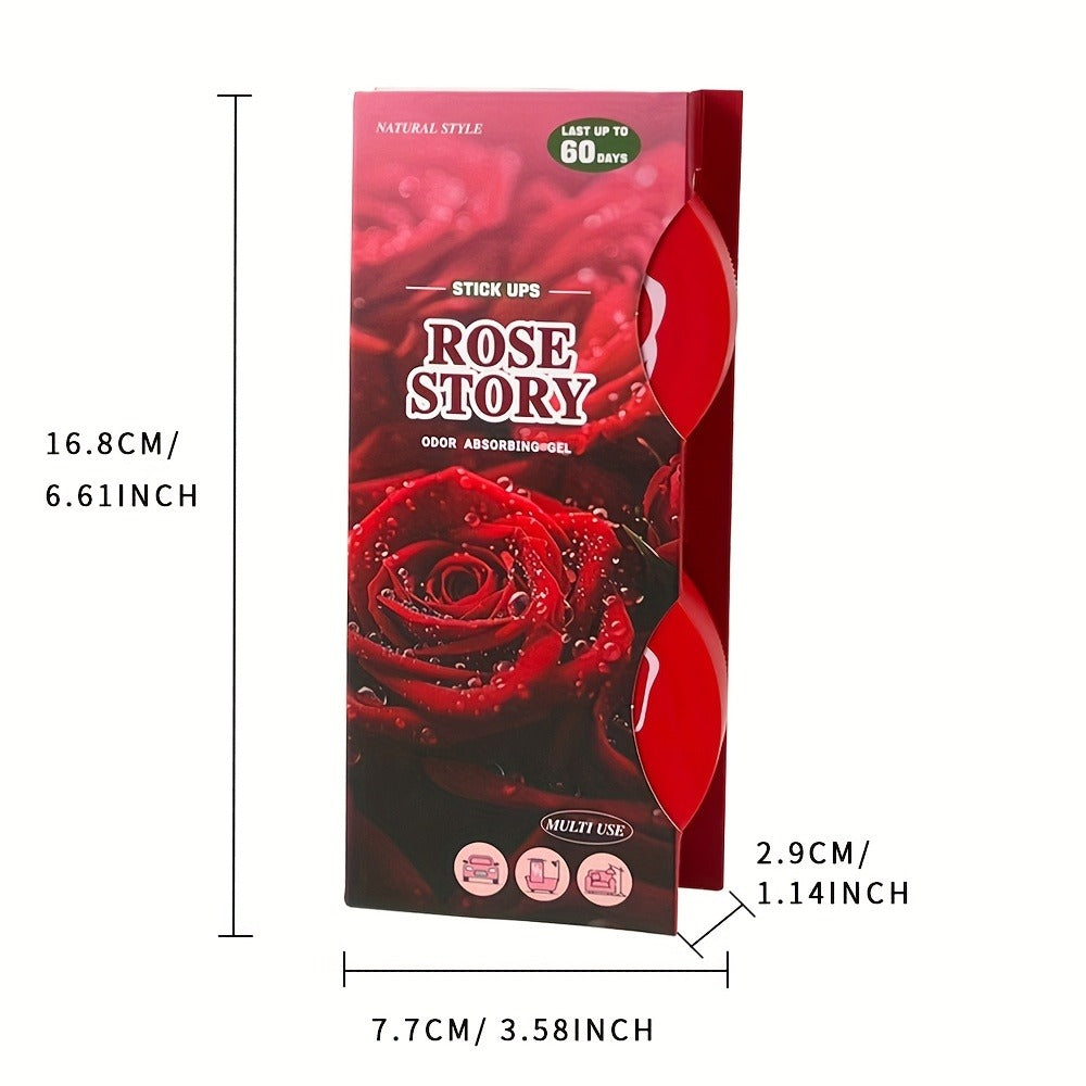 Car Air Freshener 2-Pack Solid Fragrance Jars in Cherry, Lavender, Lime, Rose or Sweet Orange — image 2