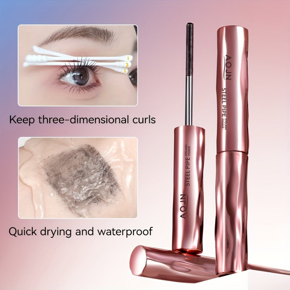 Mascara Primer Waterproof 24-Hour – Smudge-Proof Volumizing Eyelash Primer with Spiral Brush for Curling & Lengthening — imag