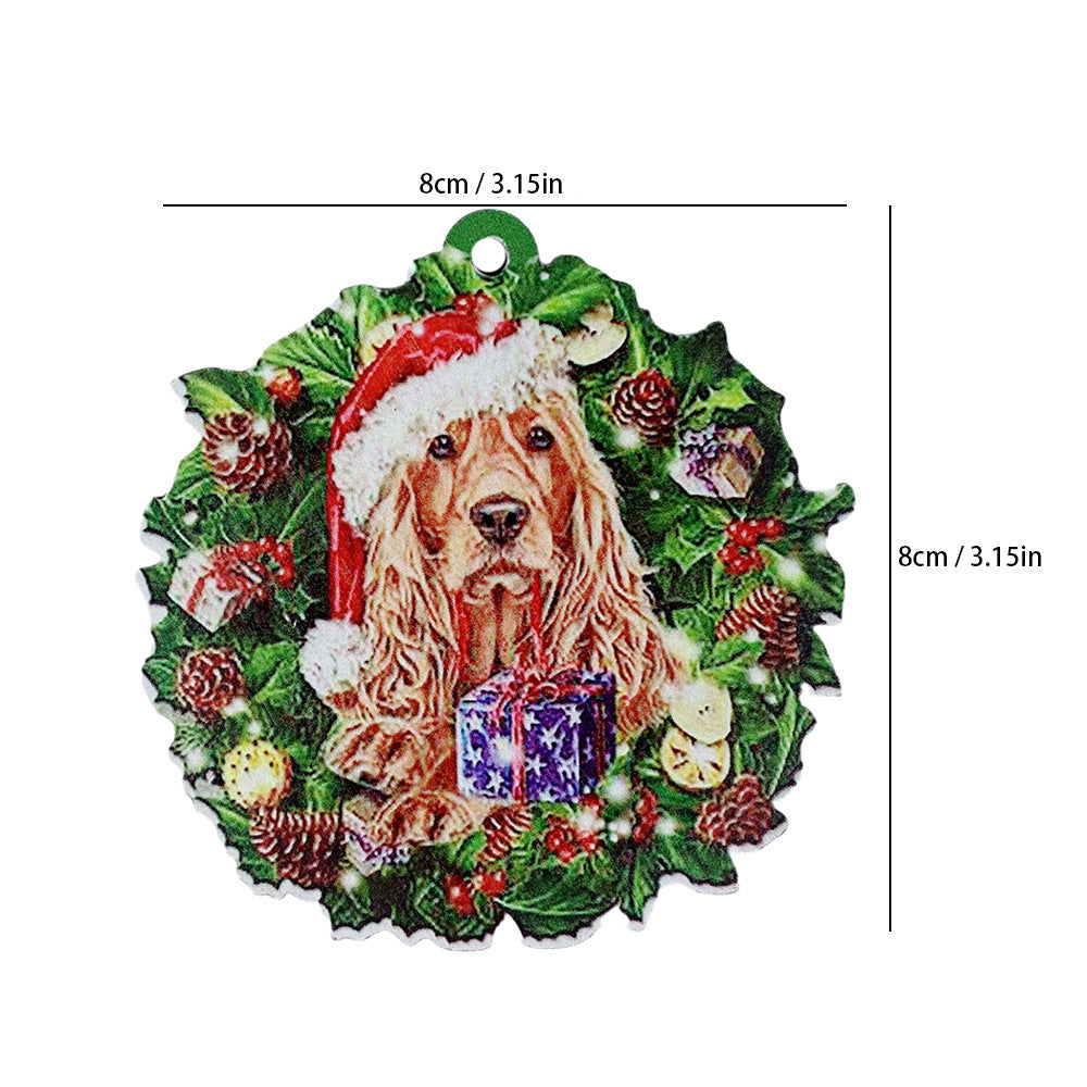 Christmas Ornaments Hanging Decoration Gift Product Personalized Family Xmas Tree Decor