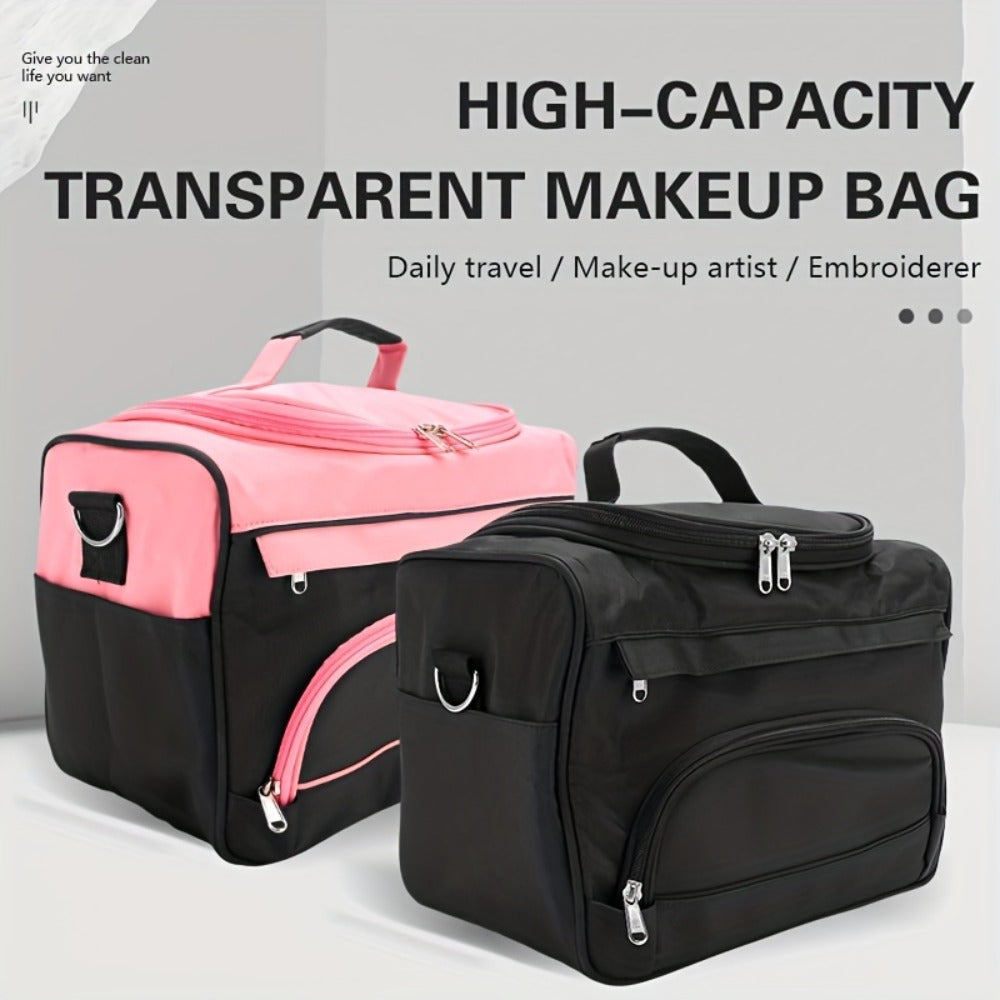 Hairdresser Tool Bag Multi-Functional Salon Styling Organizer for Professionals with Adjustable Strap Large Capacity Hair Mak