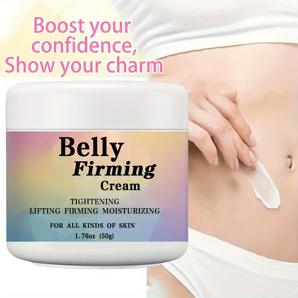Body Cream 50g Jar with Caffeine Shea Butter Vitamin E and Macadamia Oil for External Belly Arm and Body Use — image 7
