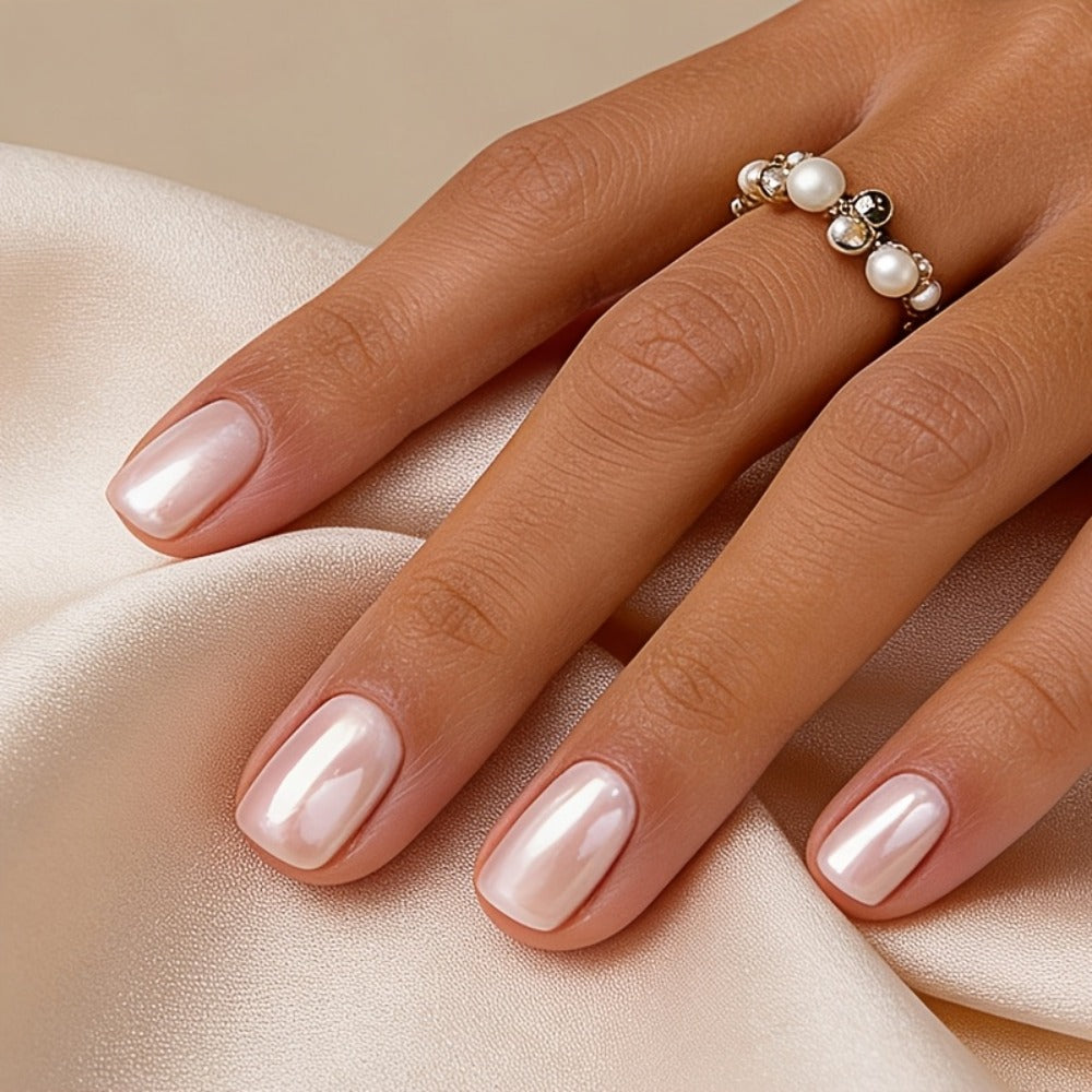 Nail Strengthening Oil with Pearl Effect Quick Dry No UV Lamp Needed – Mother of Pearl Nail Hardener — image 5