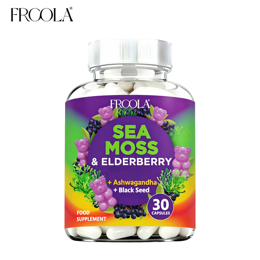 9-in-1 Sea Moss Gummies with Shilajit, Elderberry, Ginger, Turmeric, Ashwagandha & Black Seed Oil — image 10