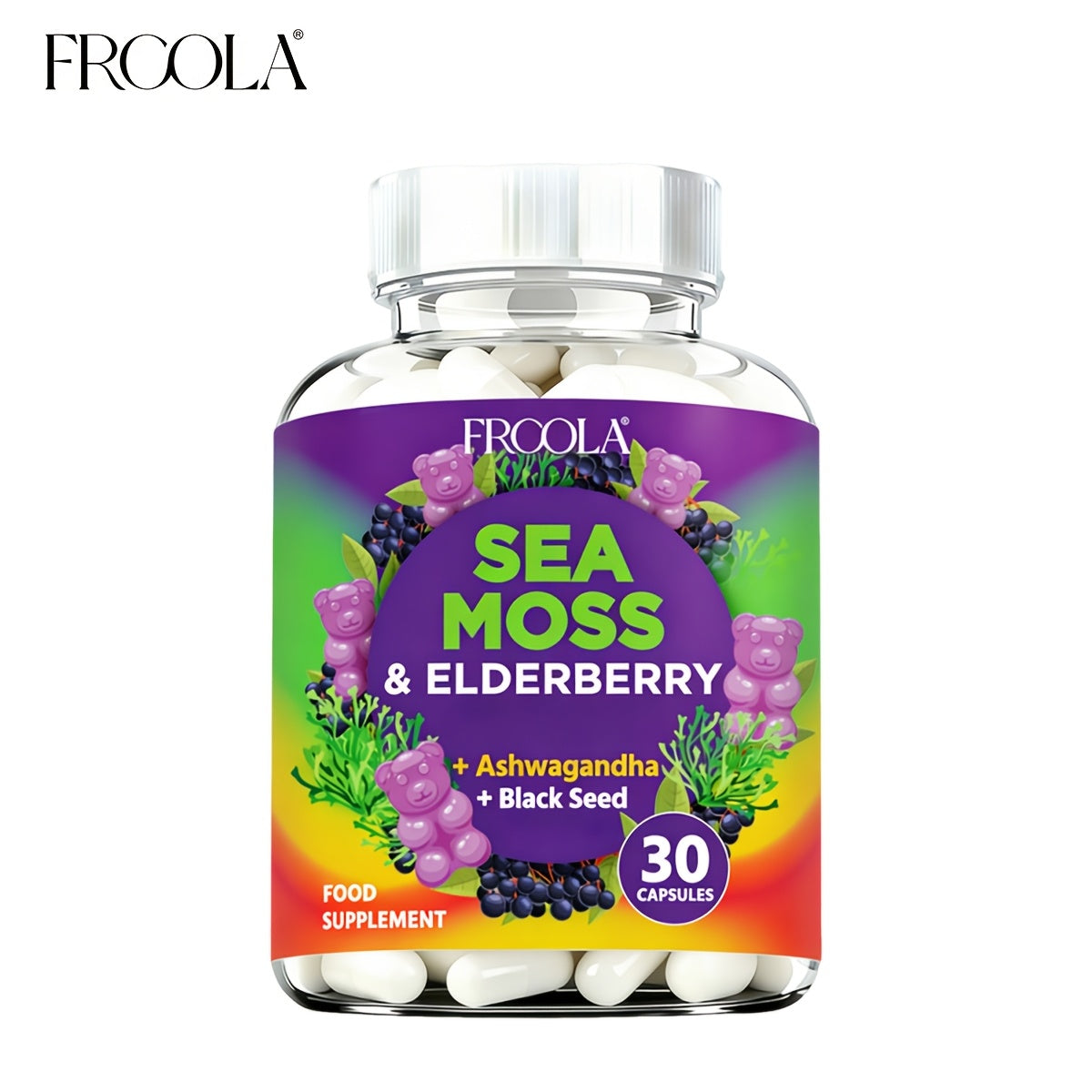 9-in-1 Sea Moss Gummies with Shilajit, Elderberry, Ginger, Turmeric, Ashwagandha & Black Seed Oil — image 10