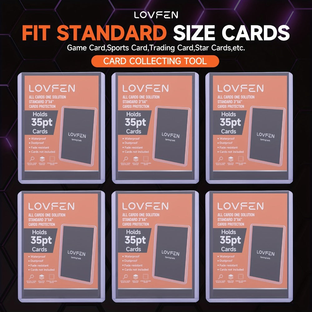 Trading Card Top Loaders and Sleeves 400 Pack, 3x4 Hard Plastic Baseball Card Protectors with Soft Penny Sleeves — image 2
