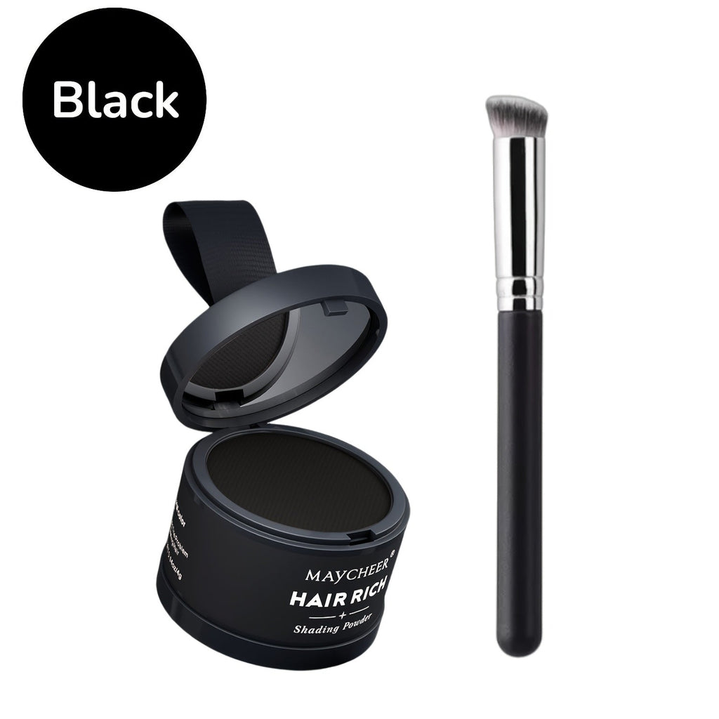 Beard Touch-Up Powder for Men - Instant Gray Coverage Beard Filler for Sparse Patchy Beard for Makeup, Travel and Everyday Va
