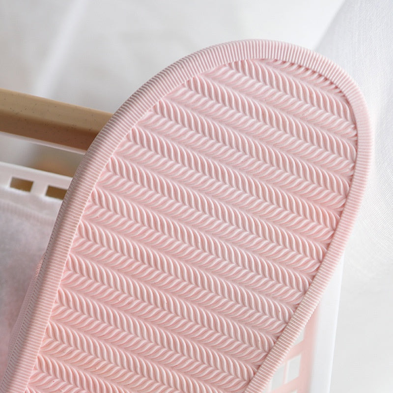Bathroom Non-slip Men And Women Bathing Platform Slippers