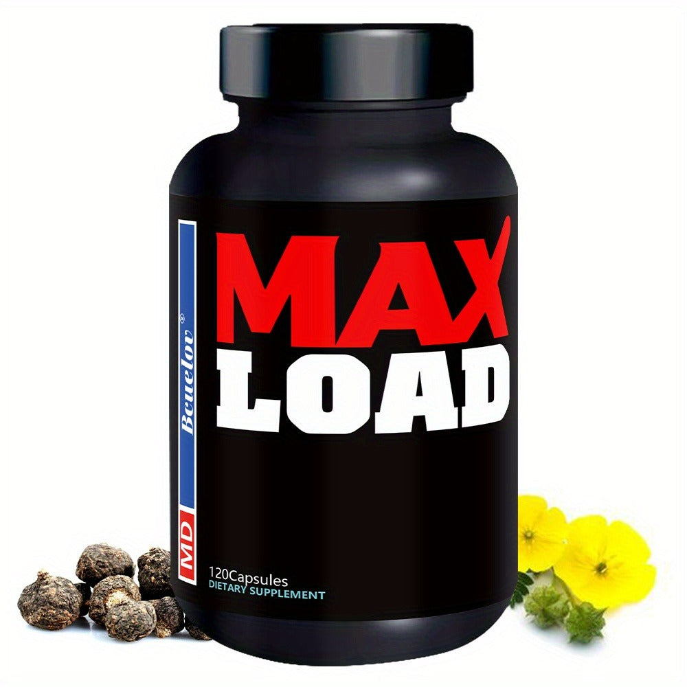 Men's Health Supplement Capsules, 120 Count in One Bottle with 1210 mg Blend Printed on the Label — image 4