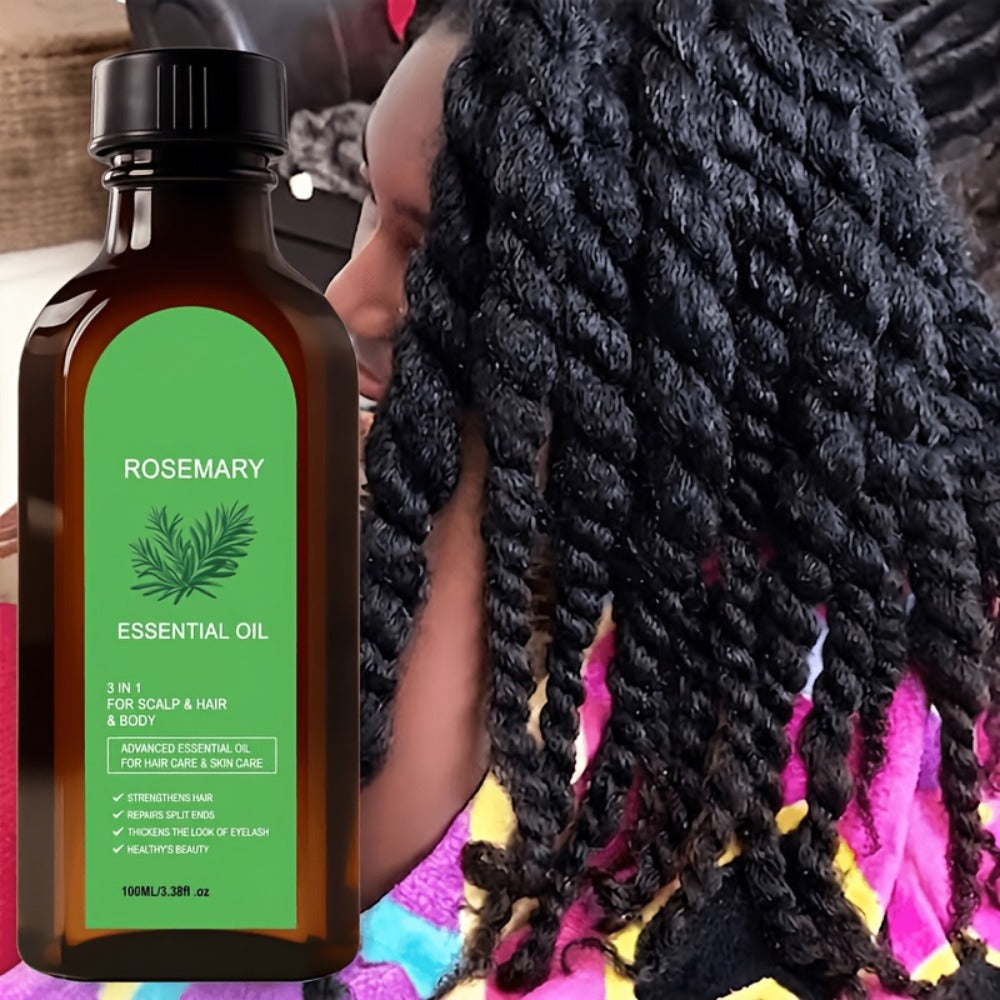 Rosemary Biotin Argan & Batana Hair Oil Spray Multi-Pack, Deep, Scalp Nourishing for Bath Time, Home Spa and Personal Care — 