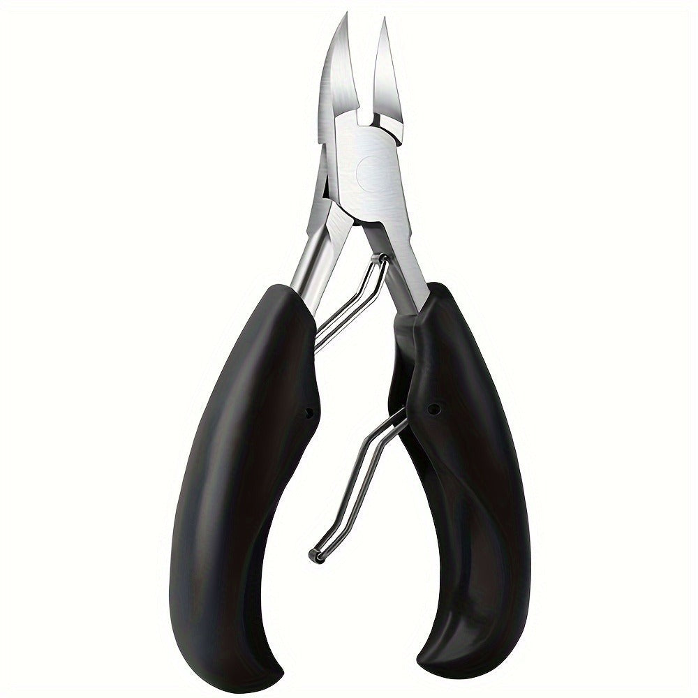 Toenail Clippers for Thick Nails & Ingrown Toenails 3 Pack Sharp Curved Blade Surgical Steel – Double Spring Ergonomic Podiat