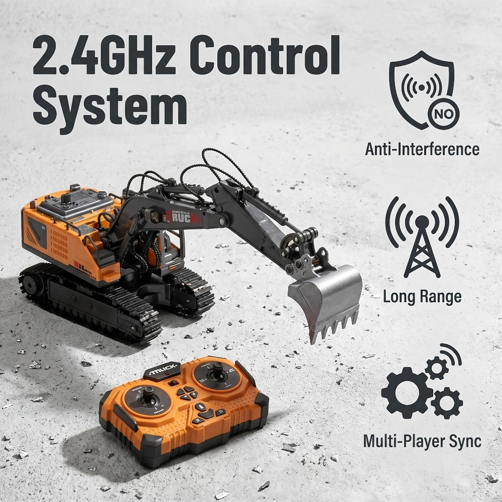 RC Construction Vehicle Set 2/3/4pcs with the Listed Color, Size or Set Options for Everyday Use — image 4