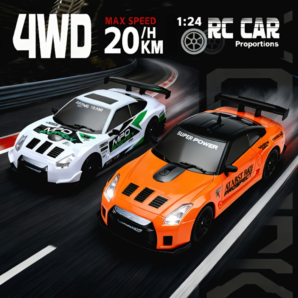 RC Drift Car 1:24 Scale 4WD High Speed Drifting Remote Control Sports Car for Adults Teens Boys Girls — image 1