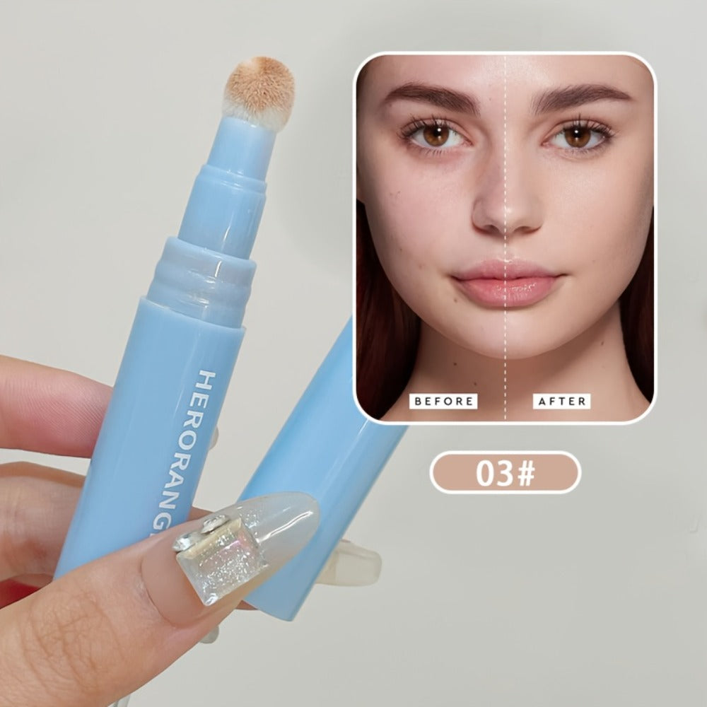 Three-Color Concealer Pen Set with Rounded Sponge-Tip Applicators and Compact 12.3 cm Tube Format — image 6