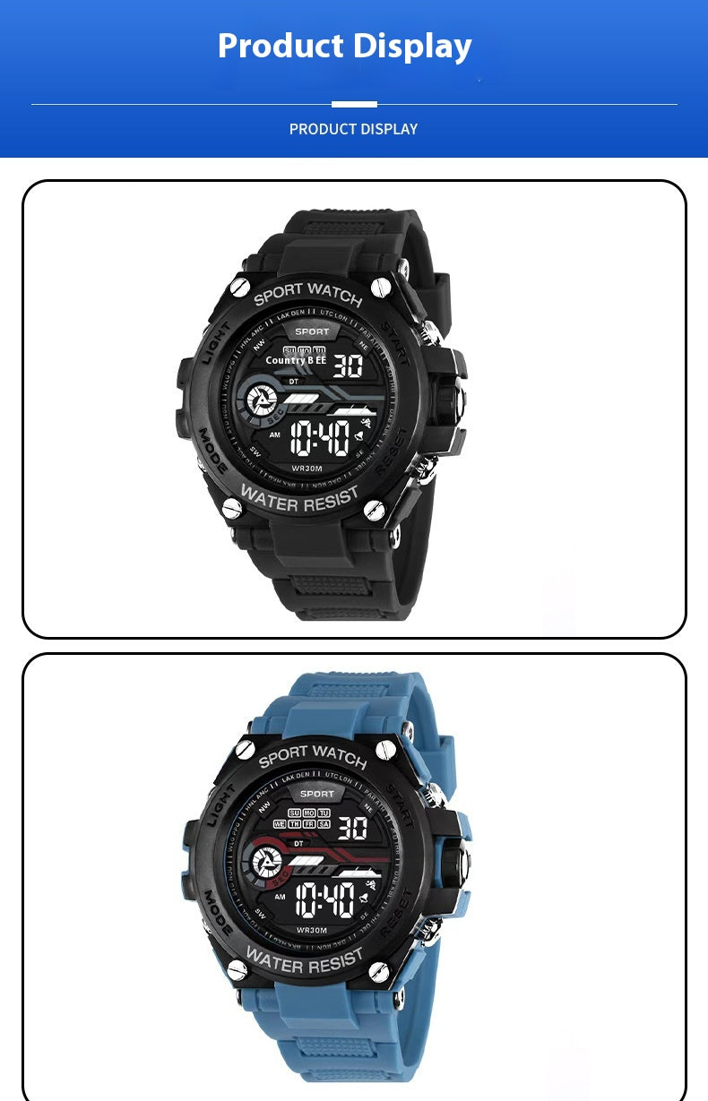 Fashion Electronic Watch For Teenagers And Students