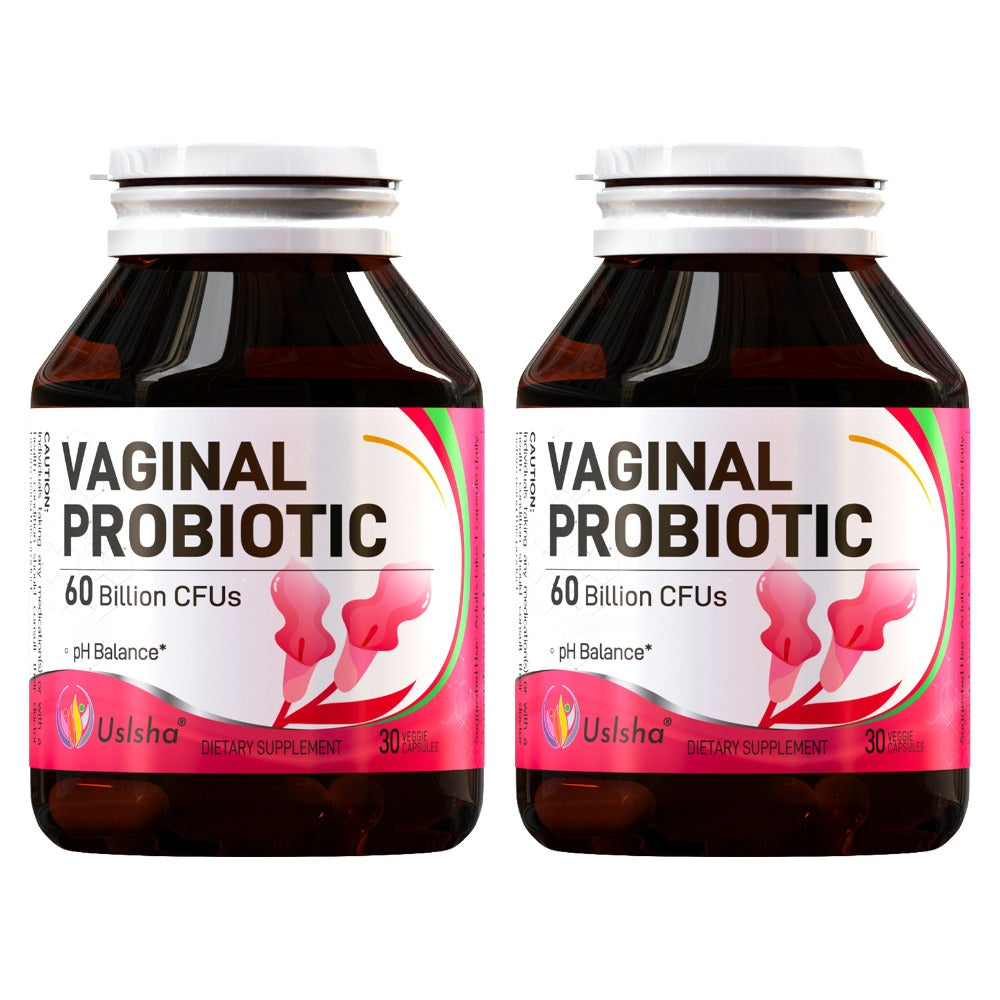 Probiotics for Women 60 Billion CFU 30 Capsules for pH Balance, Yeast Balance, Vaginal Flora & Feminine Health with Cranberry