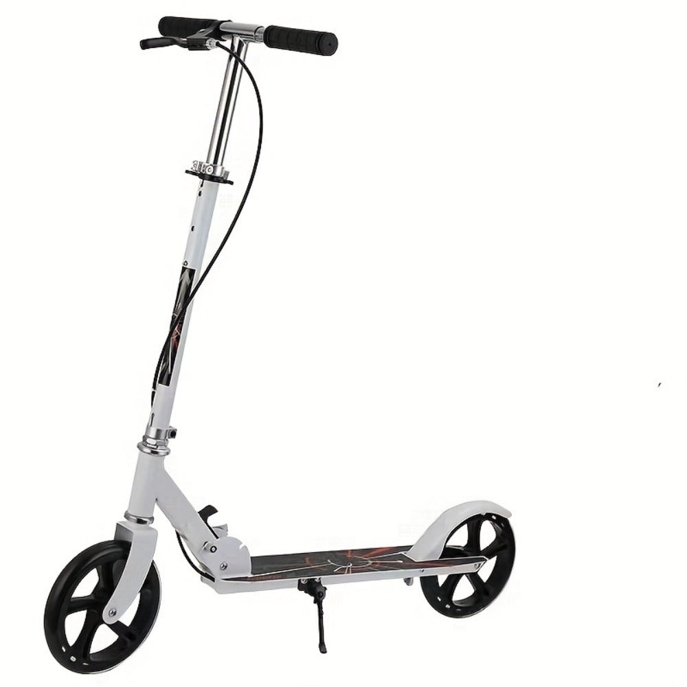 Foldable Commuter Scooter for Adults and Teens, 4-Gear Adjustable Height Double Brake 2-Wheel Kick Scooter — image 3