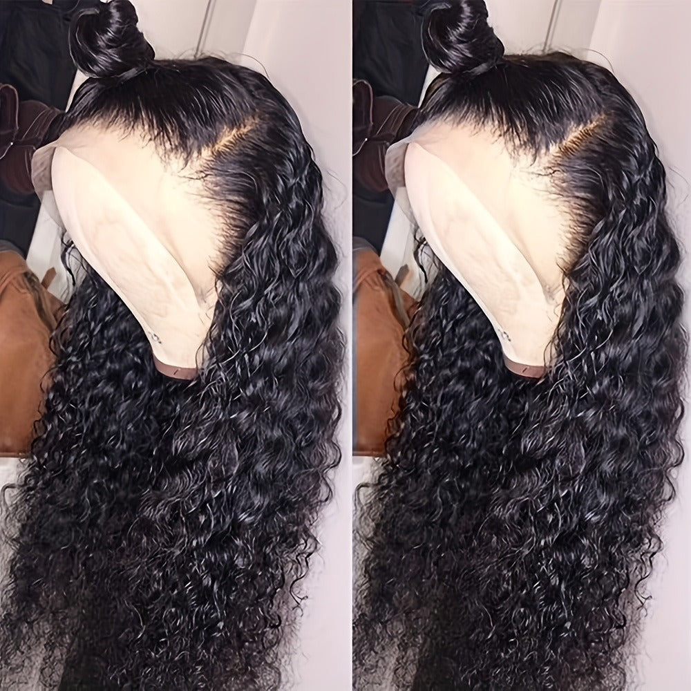 HD Lace Body Wave Wig 13x4 180% Density Human Hair Pre Plucked Glueless Natural Hairline for Women — image 1
