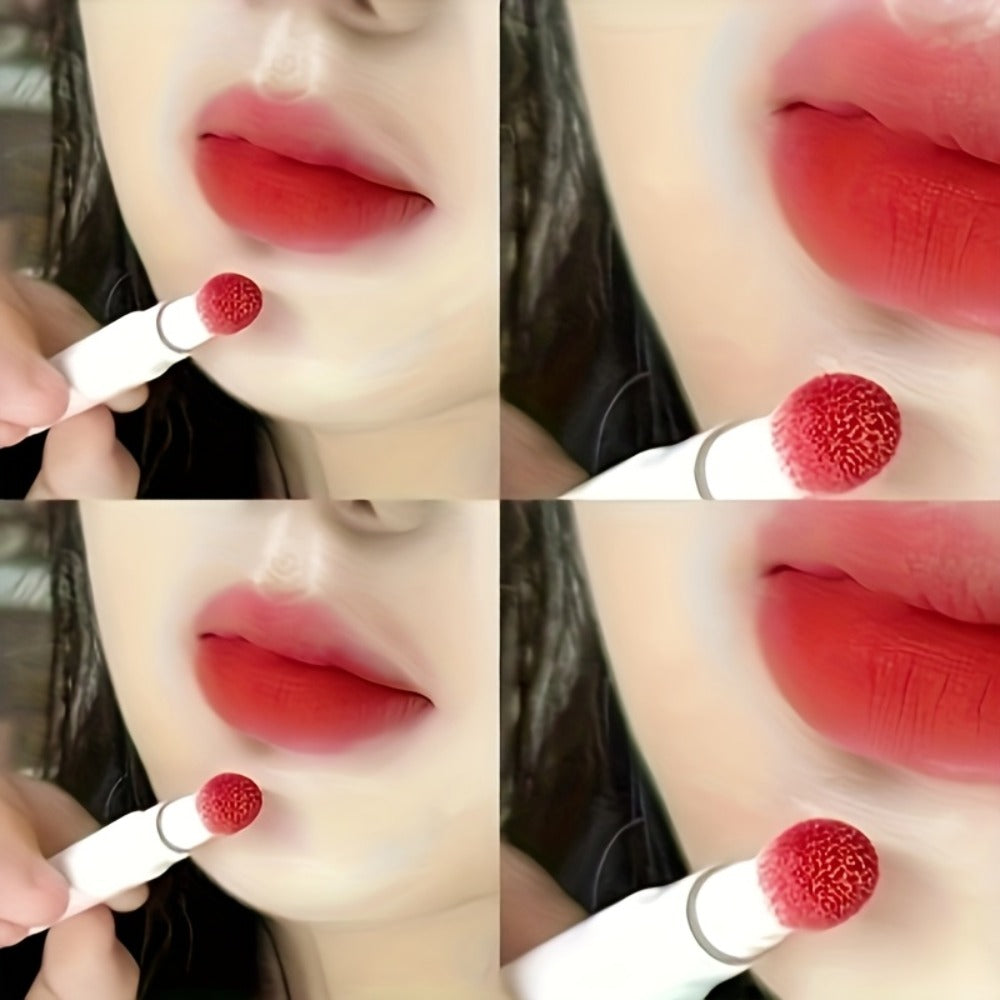 Velvet Matte Lip Glaze 5pcs Set, Waterproof Sweat-Resistant Non-Stick Cup Liquid Lipstick, Mist Texture Smooth Application — 