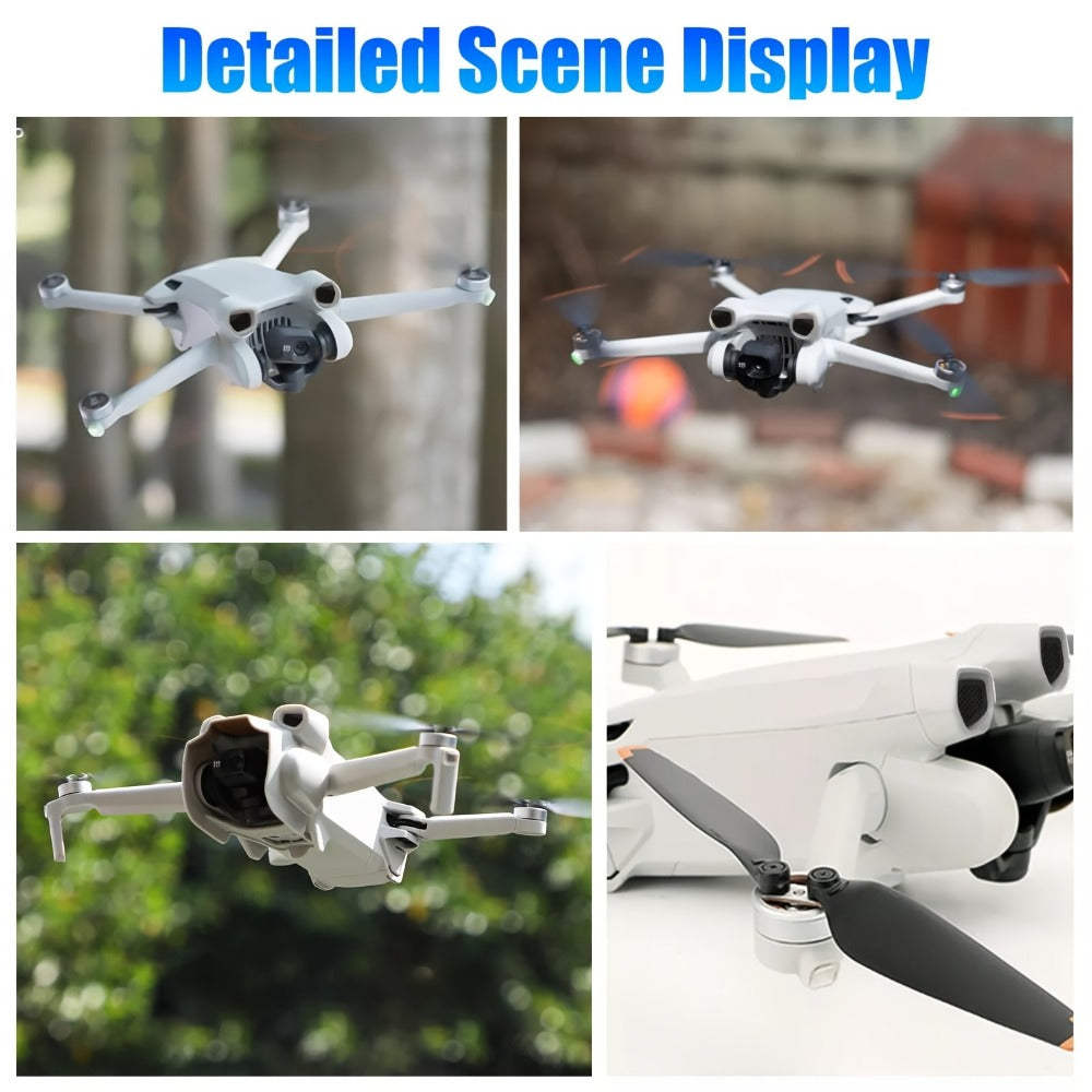 DJI Mini 3 Replacement Propellers 16pcs, Low-Noise Quick-Release Drone Blades Upgrade Kit with Screws & Screwdrivers — image 