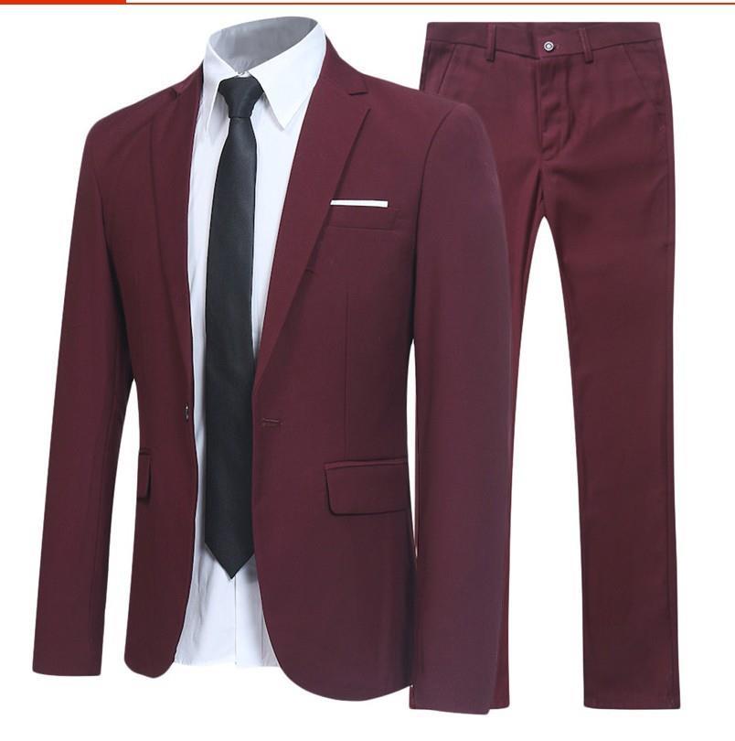 Two-piece Suit For Men, British Gentleman Hairstylist