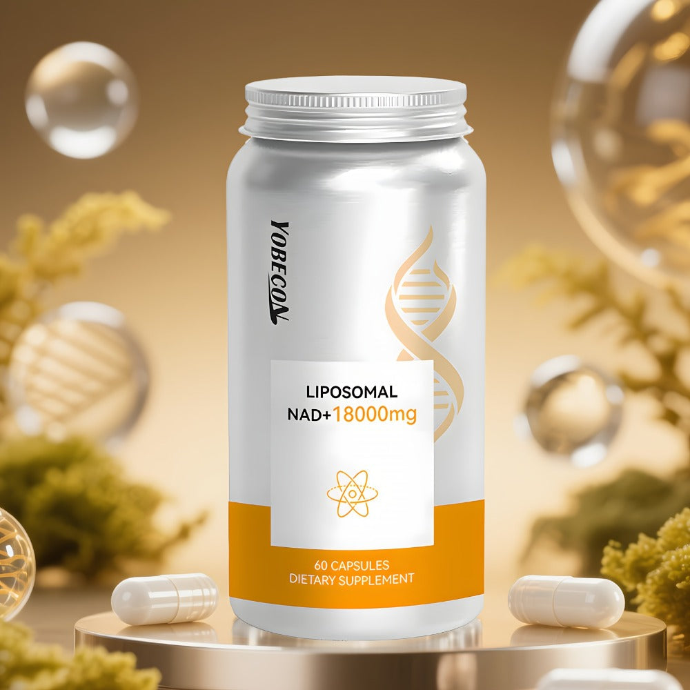 NAD+ Booster Liposomal 18000mg with Quercetin, Trans-Resveratrol & D-Ribose for Energy, Focus, Anti-Ageing & Antioxidant Supp
