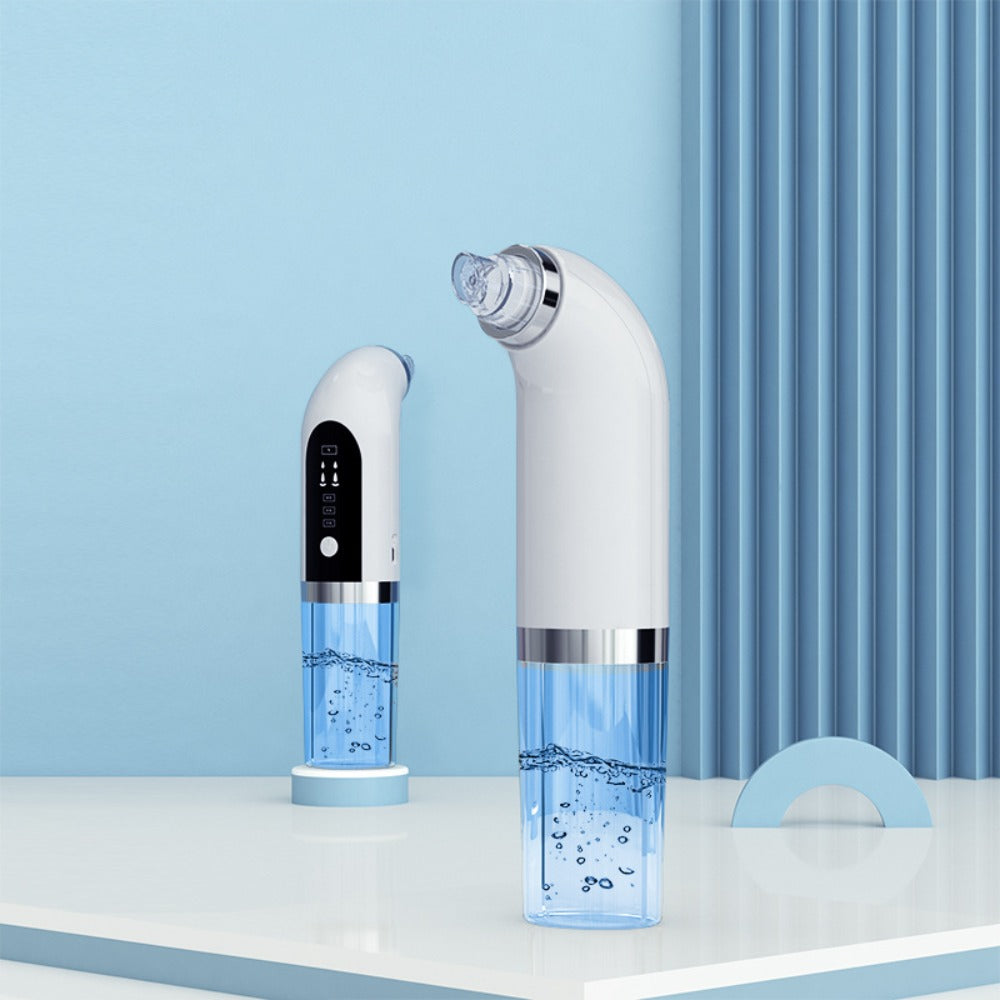 Pore Vacuum Blackhead Remover 6 Accessories 3-Speed Adjustable Suction USB Rechargeable for Bath Time, Home Spa and Personal 