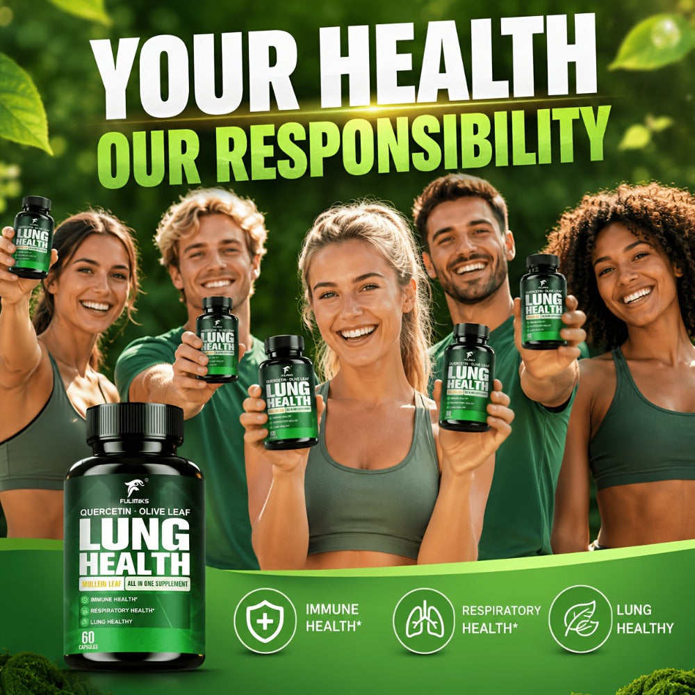 Herbal Supplement with FULIMIKS Label, Mullein Leaf Quercetin and Olive Leaf Capsules, 60 Count — image 5